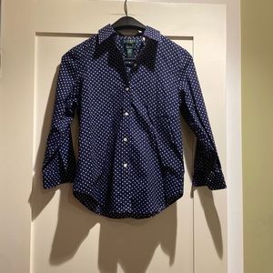 Lauren Ralph Lauren Petite button up blouse. Size small